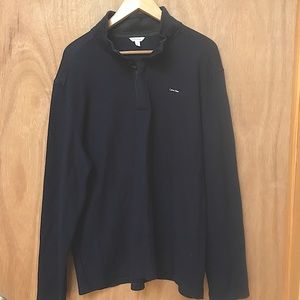 Calvin Klein Men’s Half Zip Sweater